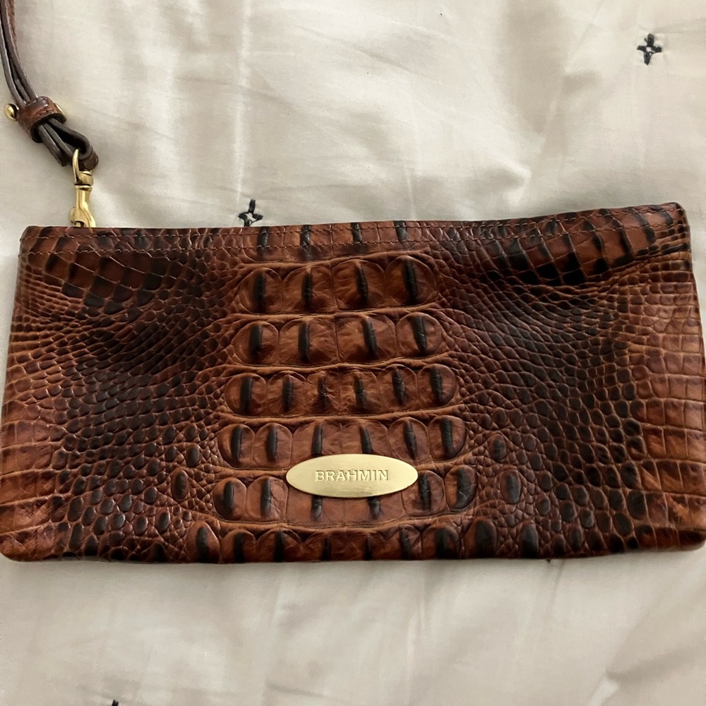 Brahmin leather wristlet